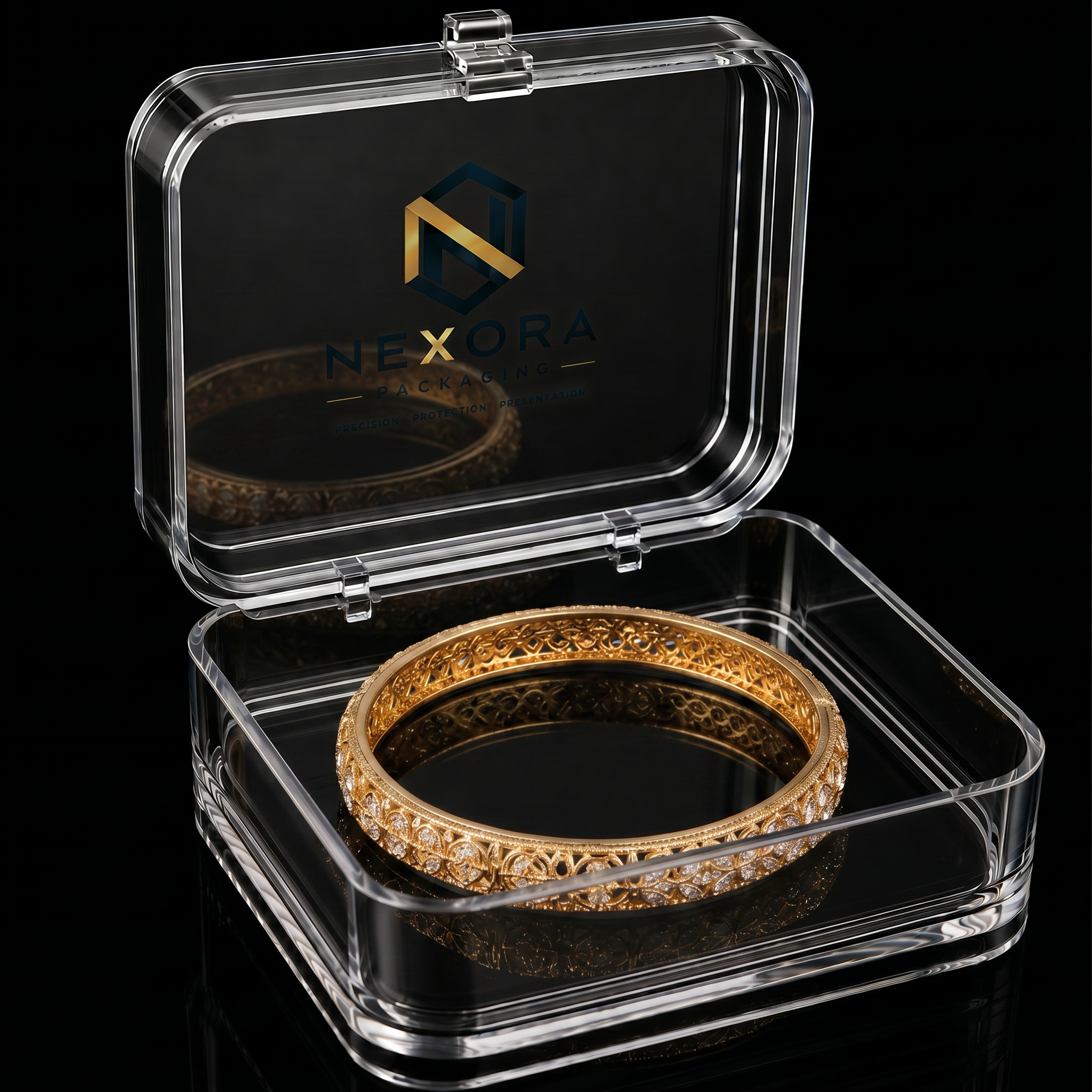 Nexora 4.25" Jewelry Presentation Box