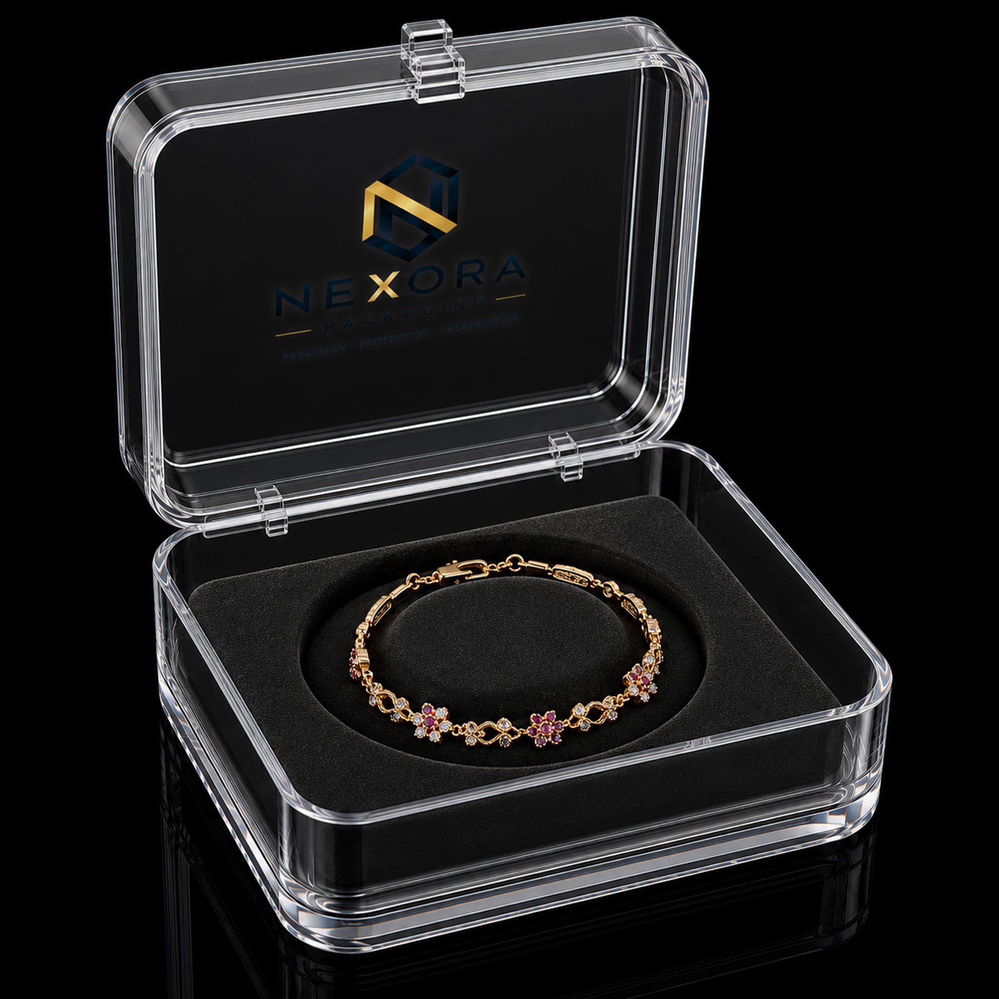 Nexora 4.25" Jewelry Presentation Box