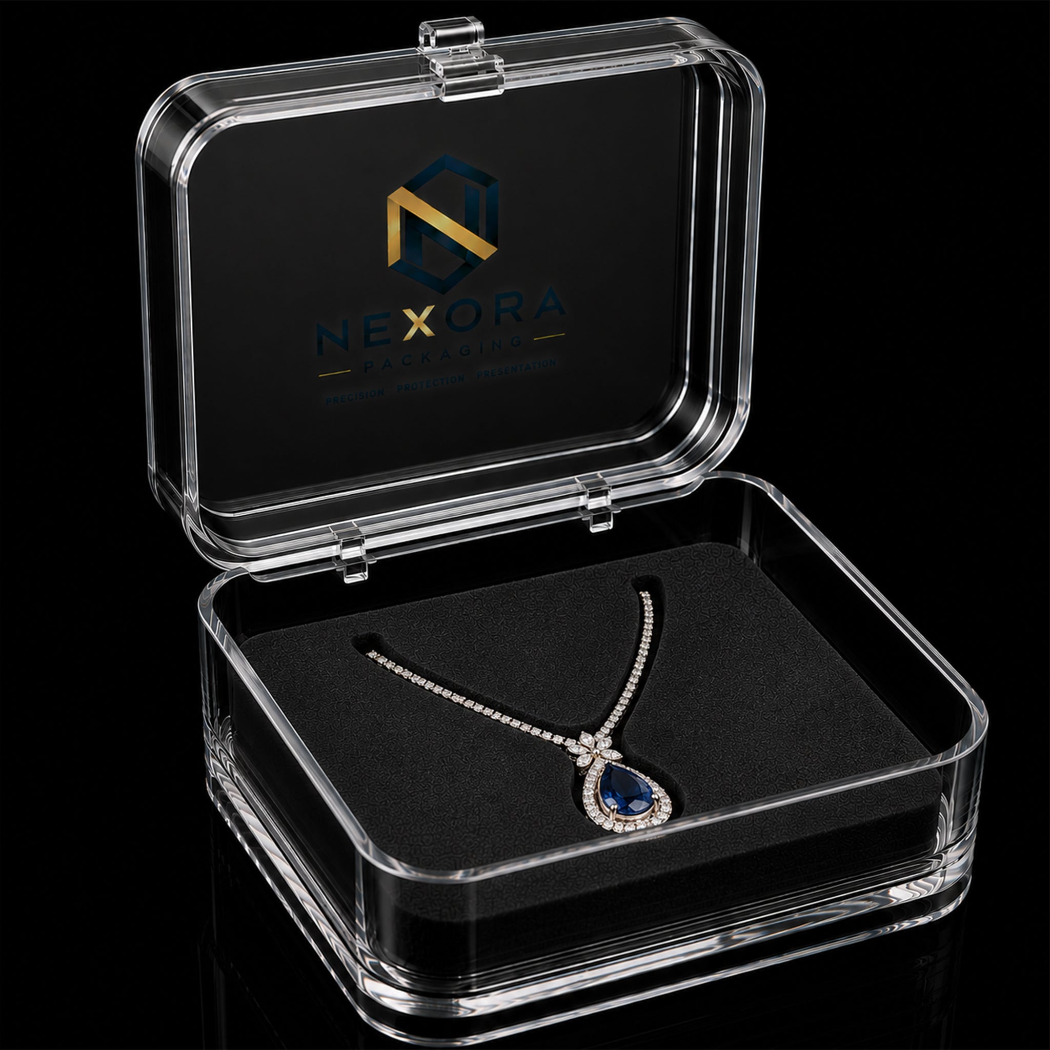 Nexora 4.25" Jewelry Presentation Box