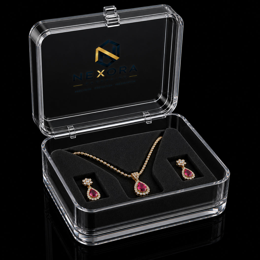 Nexora 4.25" Jewelry Presentation Box