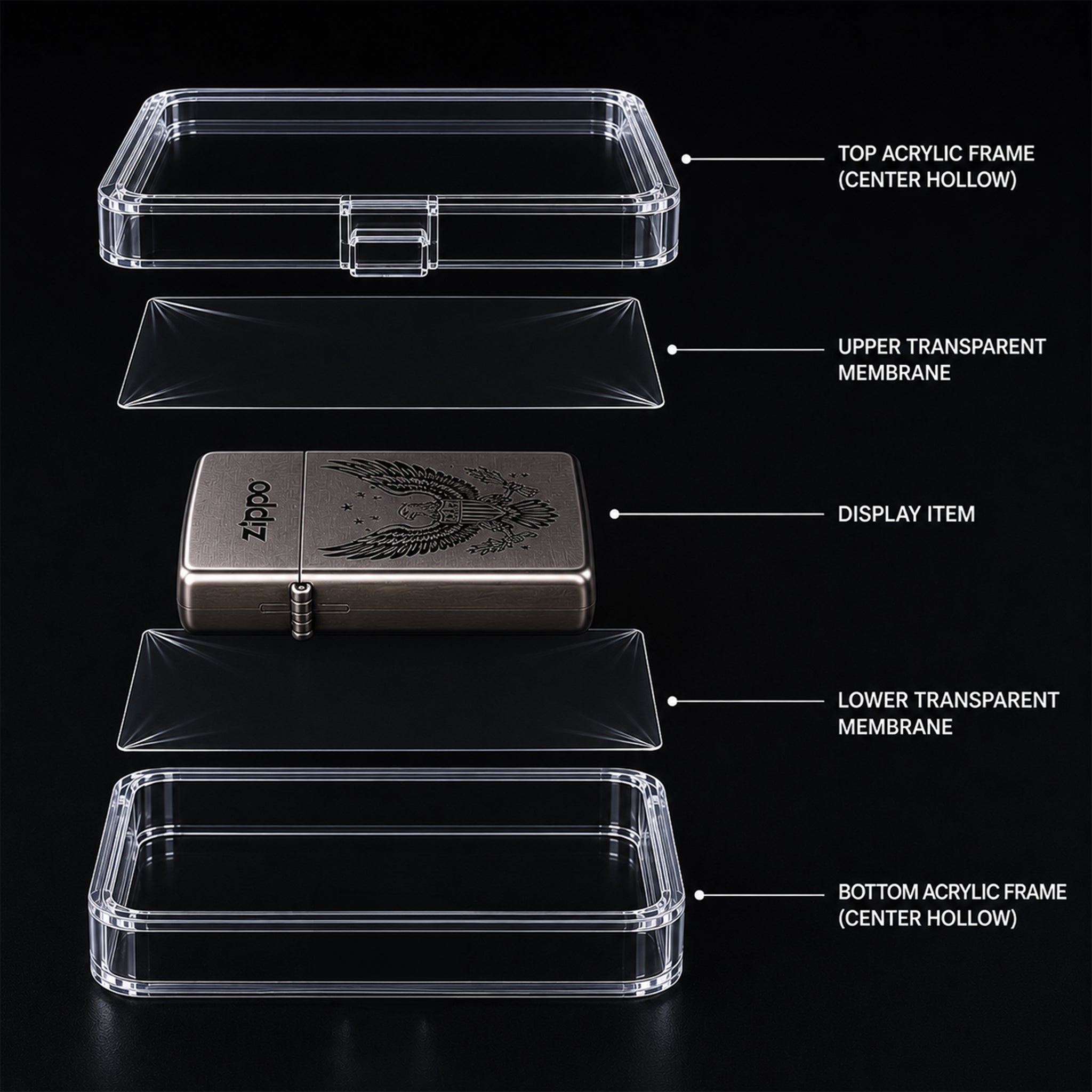 Nexora 4.25" Jewelry Presentation Box