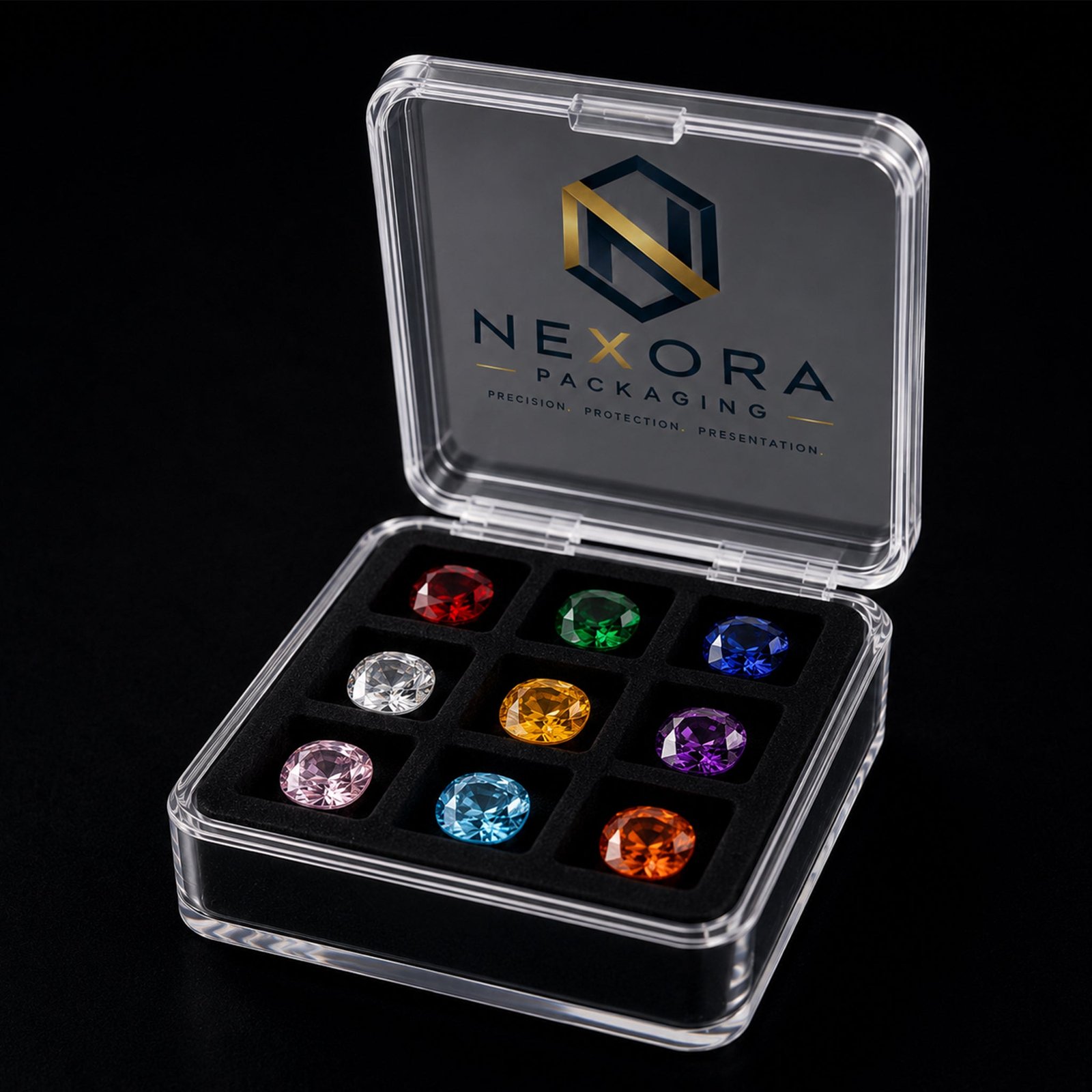 Nexora 3 inch microchip presentation box