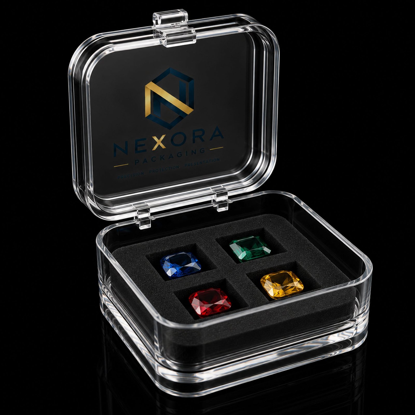 Nexora 3 inch microchip presentation box