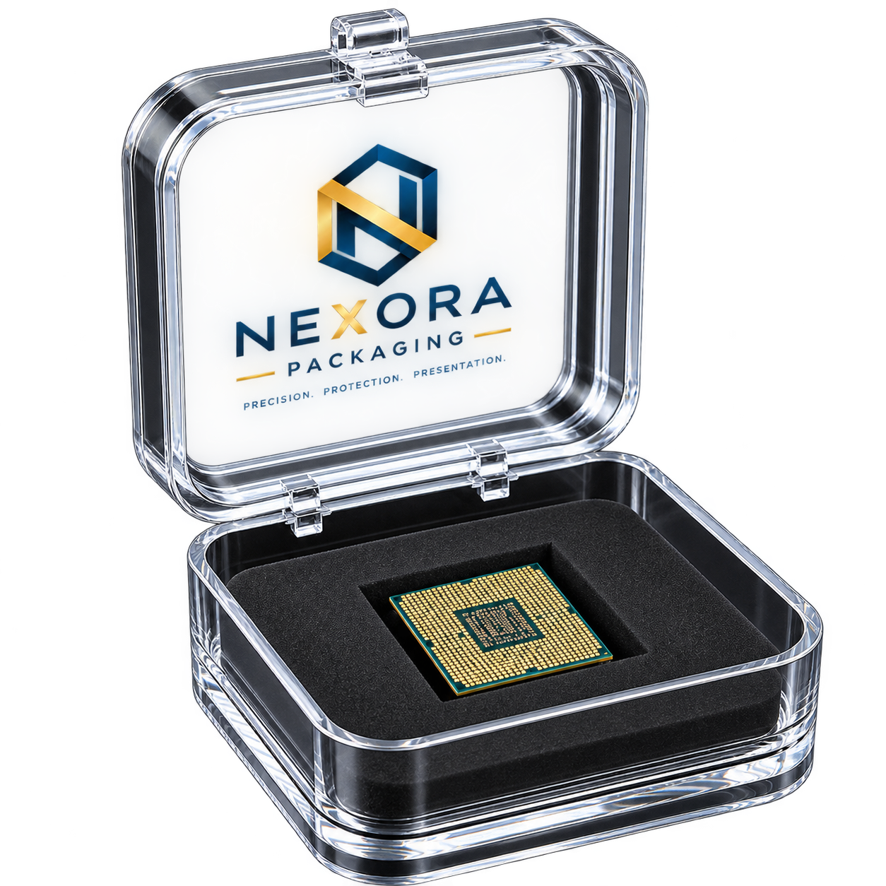 Protective box for electronic components